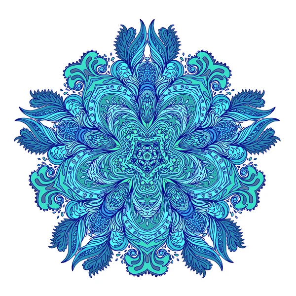 Mandala. Patrón redondo — Archivo Imágenes Vectoriales