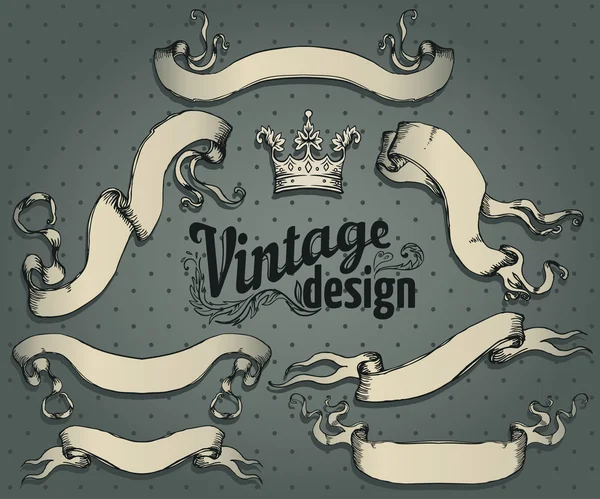 Vintage Tasarım Elementleri Ayarları.