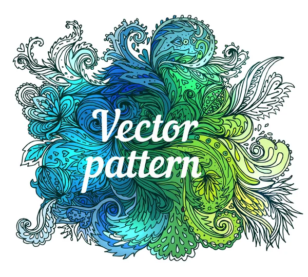 Textura paisley colorido — Vector de stock