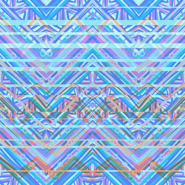 Ethnic zigzag seamless pattern — Stock Vector