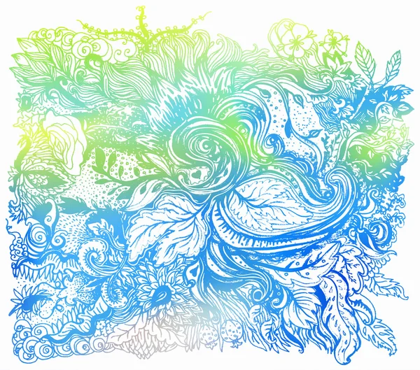 Çiçeklerle süslü tasarlamak çiçek