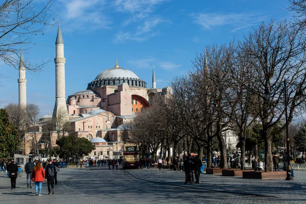 Hagia Sophia Ayasofya Praça Sultanahmet — Fotografia de Stock