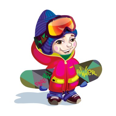 snowboard çizgi roman