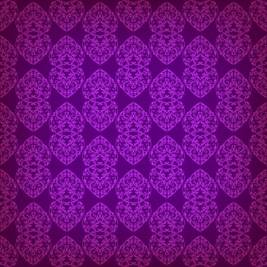 Vektör vintage Şam sorunsuz