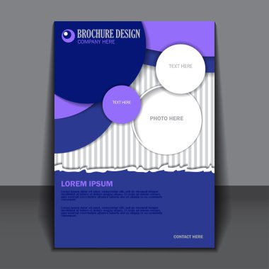 broşür için arka plan konsept tasarım