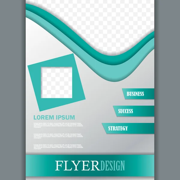 Vector sjabloon folder voor ontwerp — Stockvector