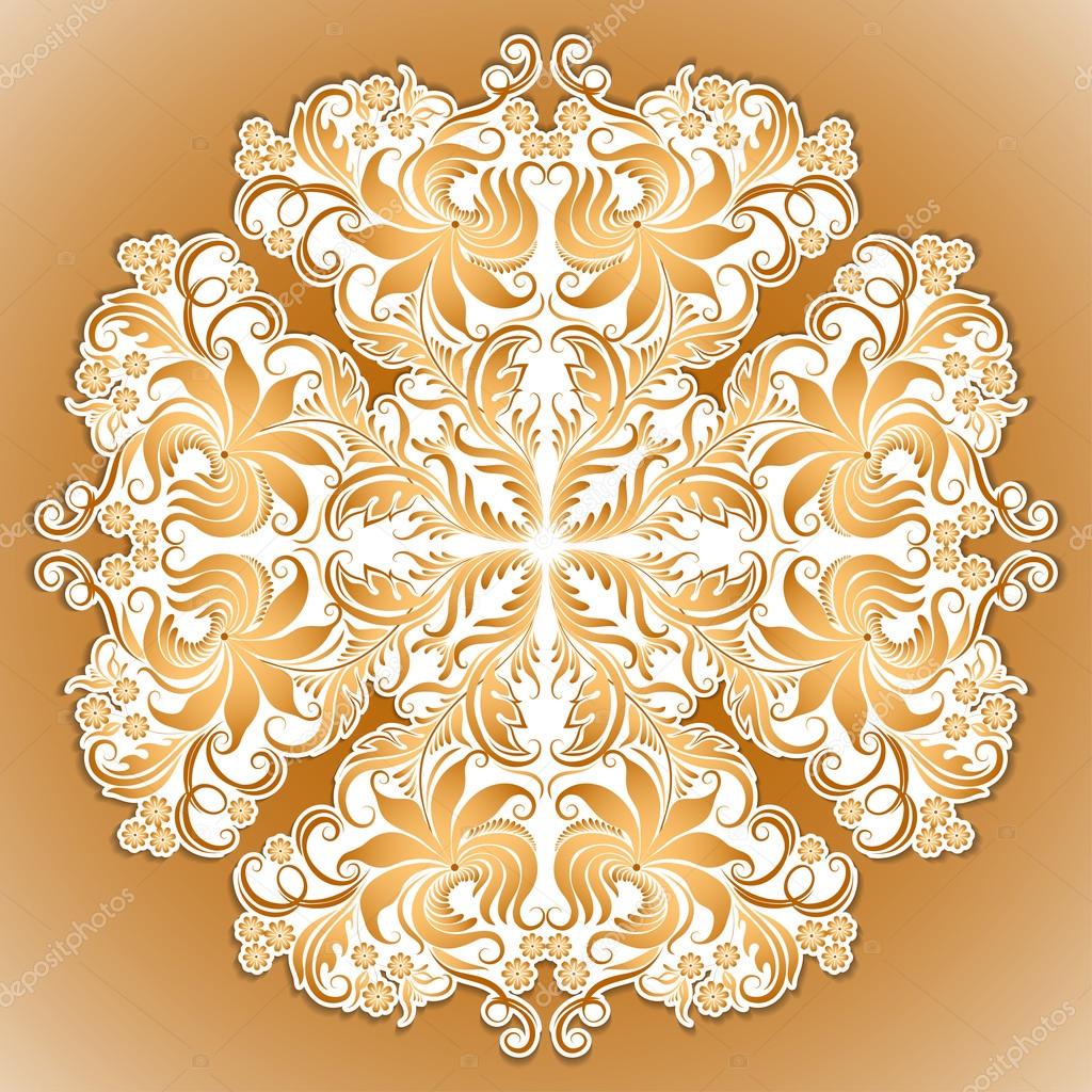 Vector pattern of ethnic ornament for design