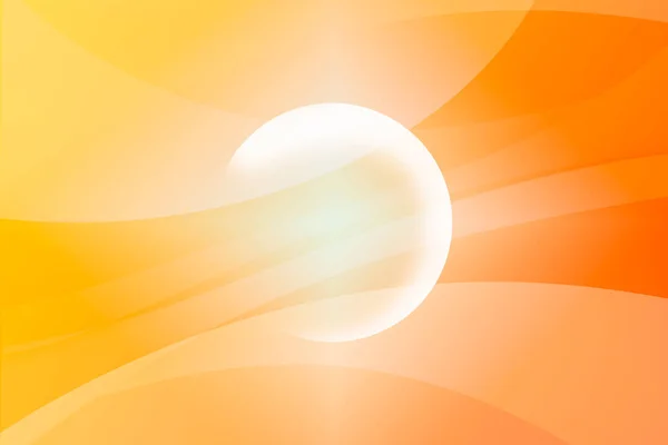 Abstraktní Oranžové Pozadí Dynamické Tvarové Prvky Fluidní Gradient — Stock fotografie
