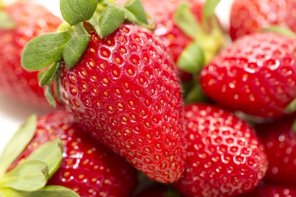 Strawberries, focus selected — Stock Photo, Image