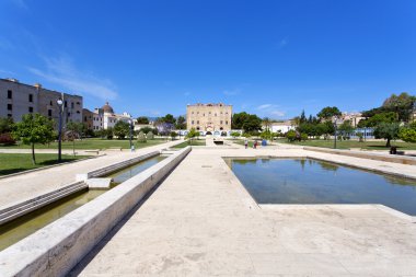 Palermo, Sicilya Zisa kalede. İtalya