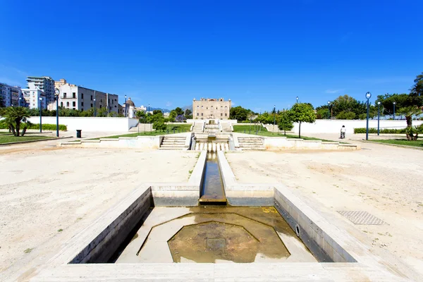 O Castelo de Zisa em Palermo, Sicília. Itália — Fotografia de Stock