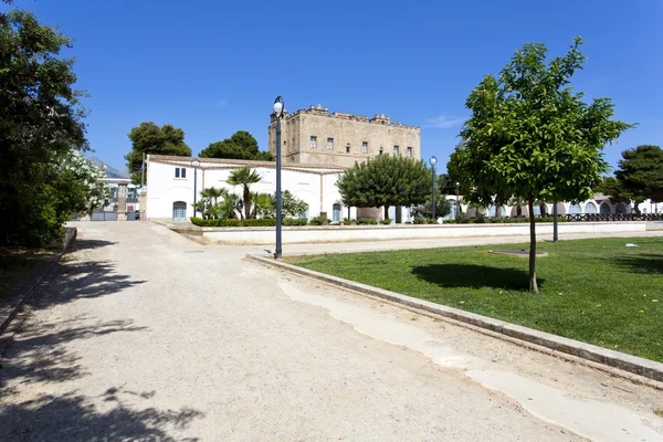 The Zisa Castle in Palermo, Sicily. Italy — Stock Photo, Image