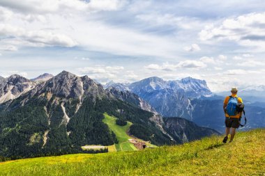 Koronlar Planı, harika dağ, Dolomitler, Güney Tyrol