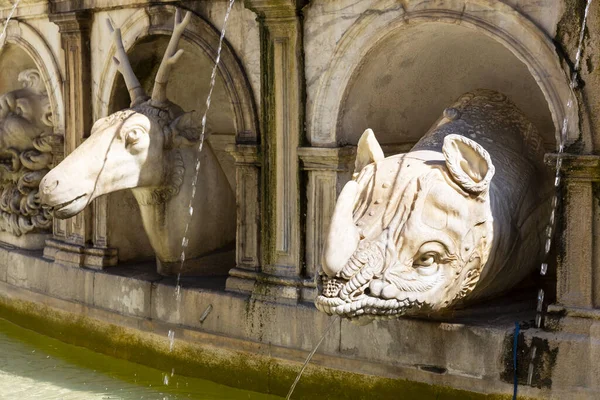 Una Splendida Vista Piazza Pretoria Piazza Della Vergogna Palermo — Foto Stock