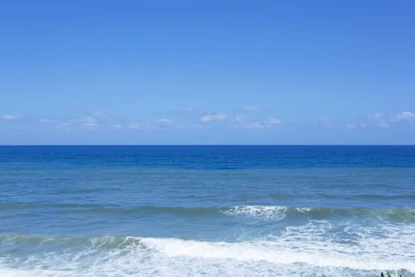 Bella Vista Sul Mare Siciliano Castellammare Del Golfo Una Giornata — Foto Stock