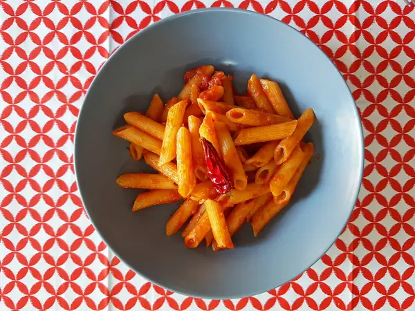 意大利菜谱茴香加辣椒酱和辣椒 靠近点 — 图库照片