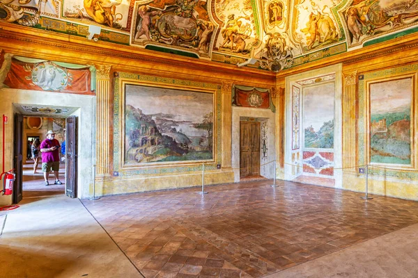 Tivoli Itália Julho 2019 Interiores Villa Este Tivoli Perto Roma — Fotografia de Stock