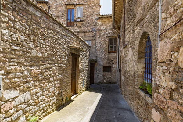 Asís Umbría Visita Centro Histórico Ciudad Italia — Foto de Stock