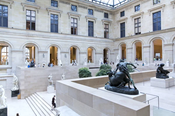 Paříž, louvre — Stock fotografie