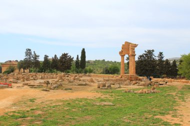 Valle dei Templi, Agrigento, Sicily clipart