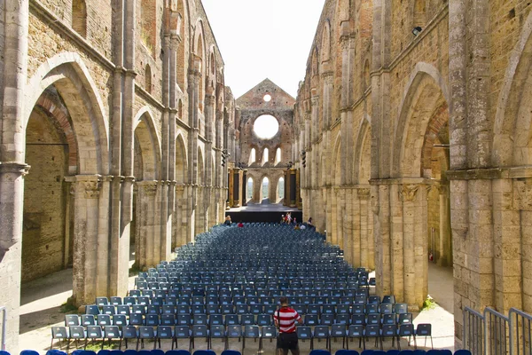 San Galgano, Toskana, İtalya — Stok fotoğraf