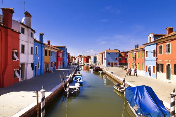 Burano, Benátky — Stock fotografie