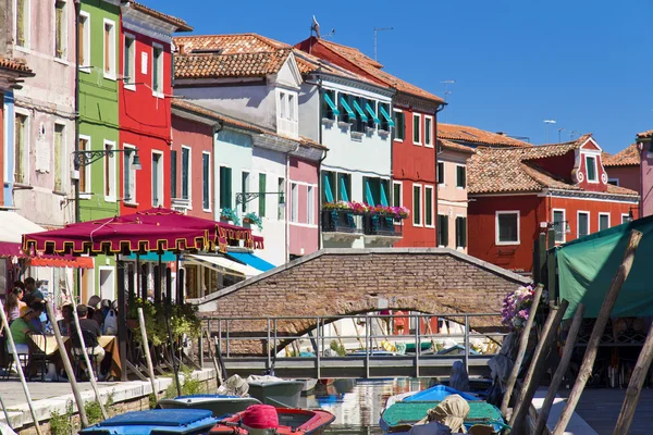 Burano, Veneza — Fotografia de Stock