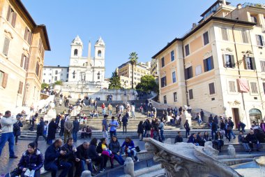 İspanyol Merdivenleri sabah