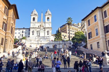 İspanyol Merdivenleri sabah