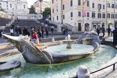 İspanyol Merdivenleri sabah