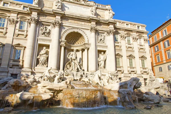 Trevi-fontænen i Rom - Stock-foto