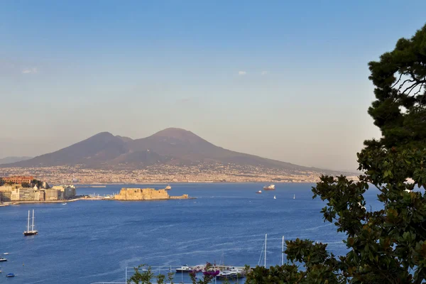 Panorama van Napels — Stockfoto