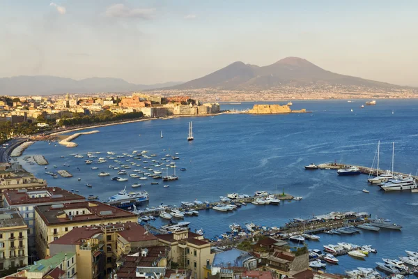 Panorama över Neapel — Stockfoto