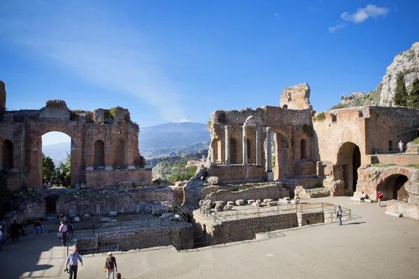 Taormina Ordförande — Stockfoto