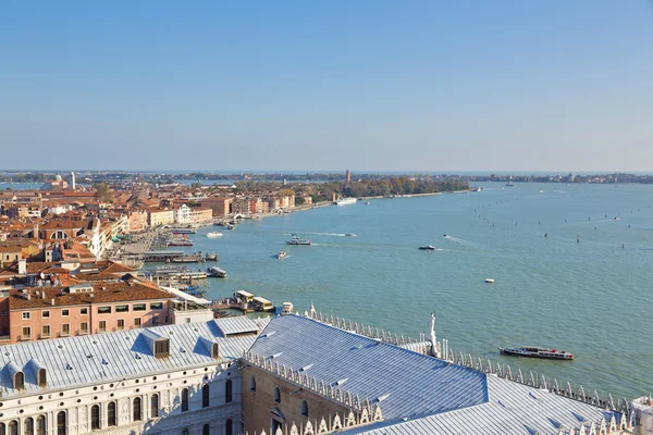 Ein blick auf venedig vom campanile von san marco — Stockfoto