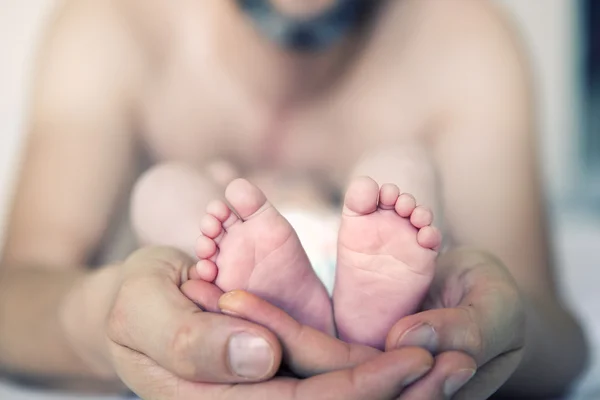 Piedi del bambino — Foto Stock