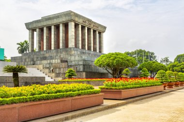 Ba Dinh Meydanı ve Ho Chi Minh Anıt Mezarı Hanoi, Vietnam