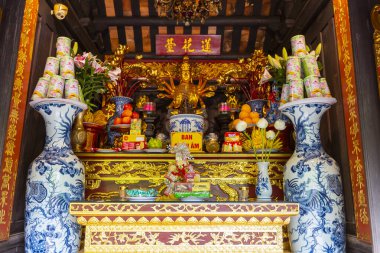Tek Sütun Pagoda Sunağı, Chua Mot Cot, Hanoi, Vietnam
