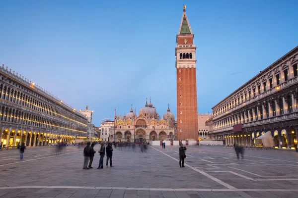 San Marcoplein in Venetië, Italië — Stockfoto