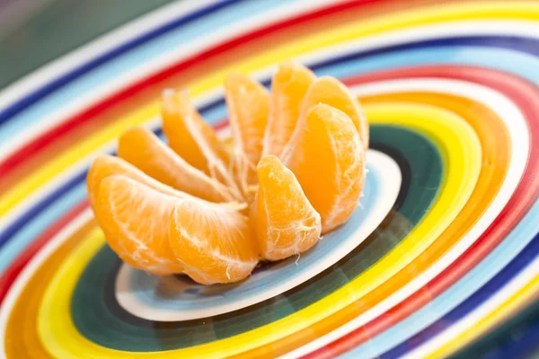 Clementine orange isolated — Stock Photo, Image