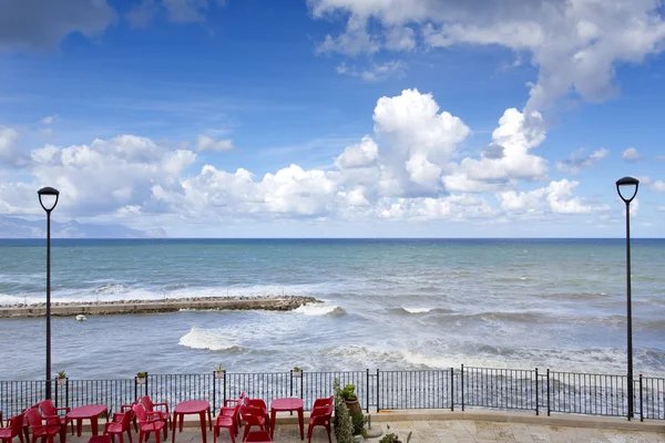 Siciliaanse kust in de ochtend — Stockfoto