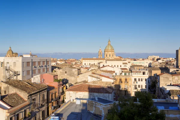 Panorama der stadt palermo — Stockfoto