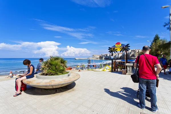 Cefalu, στη Σικελία — Φωτογραφία Αρχείου