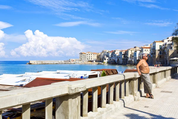 Cefalu, in Sicily — Stock Photo, Image