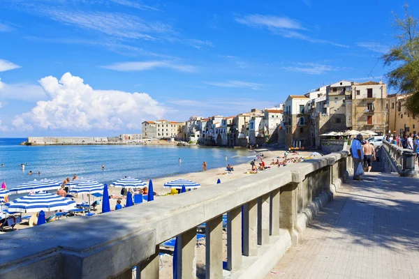 Cefalu, в Сицилії — стокове фото