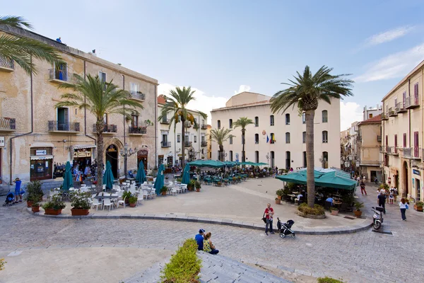 Cefalu, στη Σικελία — Φωτογραφία Αρχείου