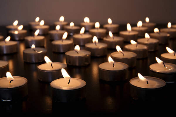 Vela, as velas — Fotografia de Stock