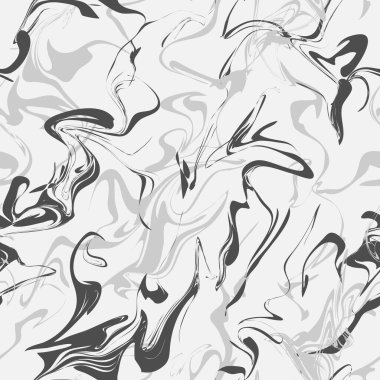 Mermer desenli, boya izli. Soyut, pürüzsüz desen. Kumaş ve kağıt üzerine baskı yapmak için tasarlandı. Suyun üzerindeki mürekkep boyası. Vektör grafikleri.