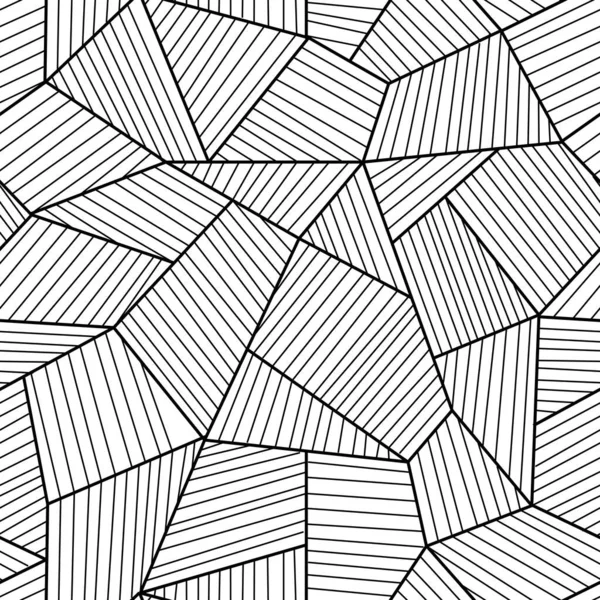 Abstrakcyjne Wzory Płynny Wzór Sztuka Liniowa Bazgroły Projekt Drukowania Tkaninie — Wektor stockowy