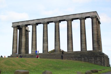 sözde Parthenon Calton Hill Edinburgh